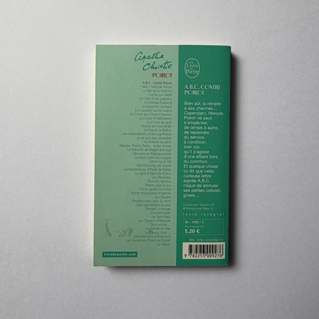 A.B.C. contre Poirot - Agatha Christie