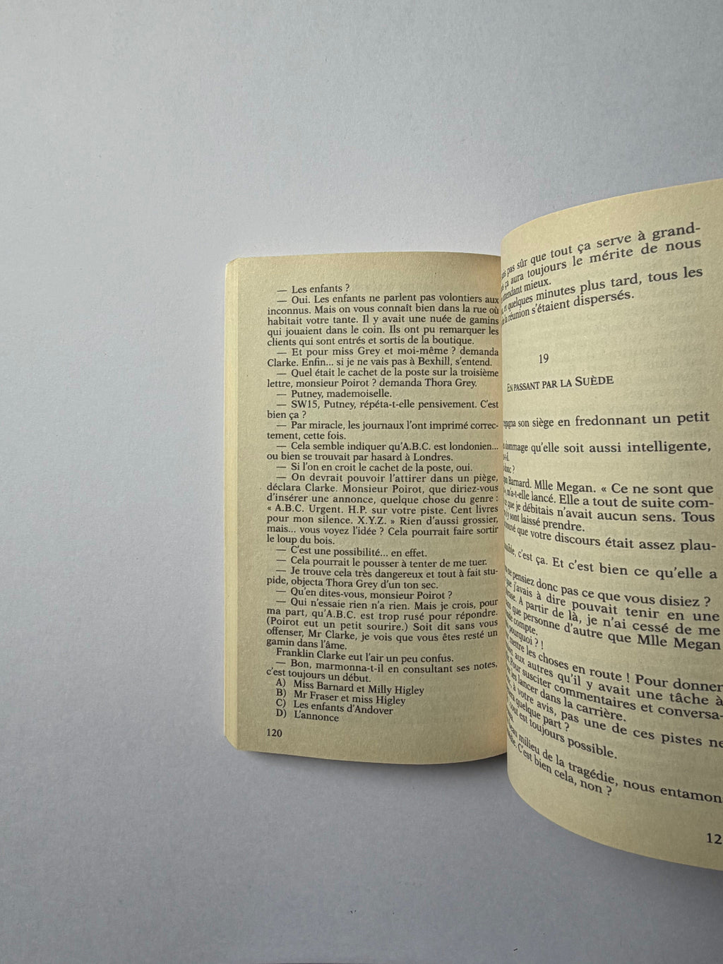 A.B.C. contre Poirot - Agatha Christie