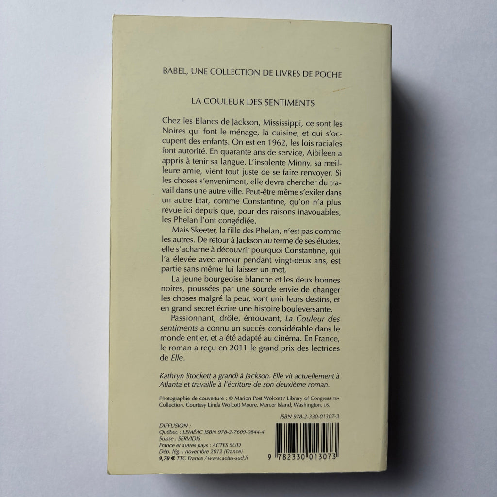 La Couleur des Sentiments - Kathryn Stockett