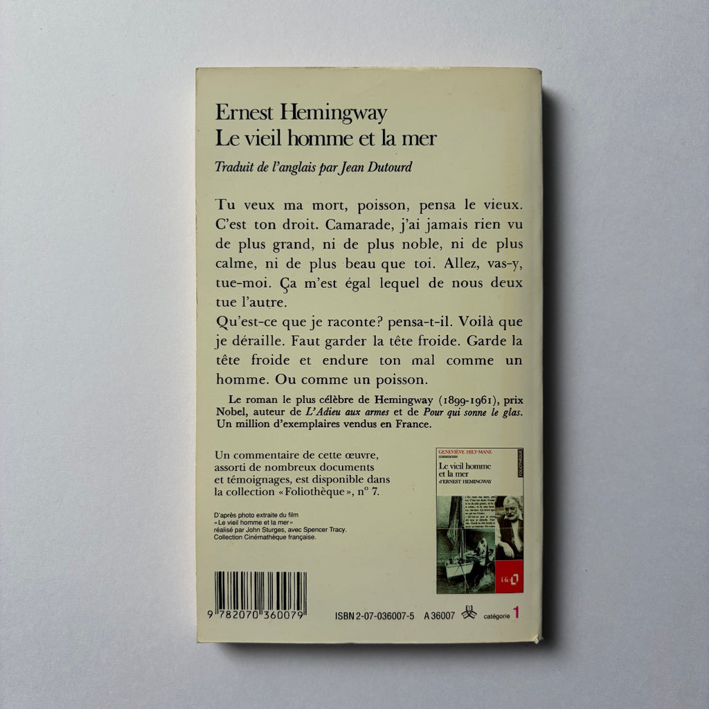 Le vieil homme et la mer - Ernest Hemingway