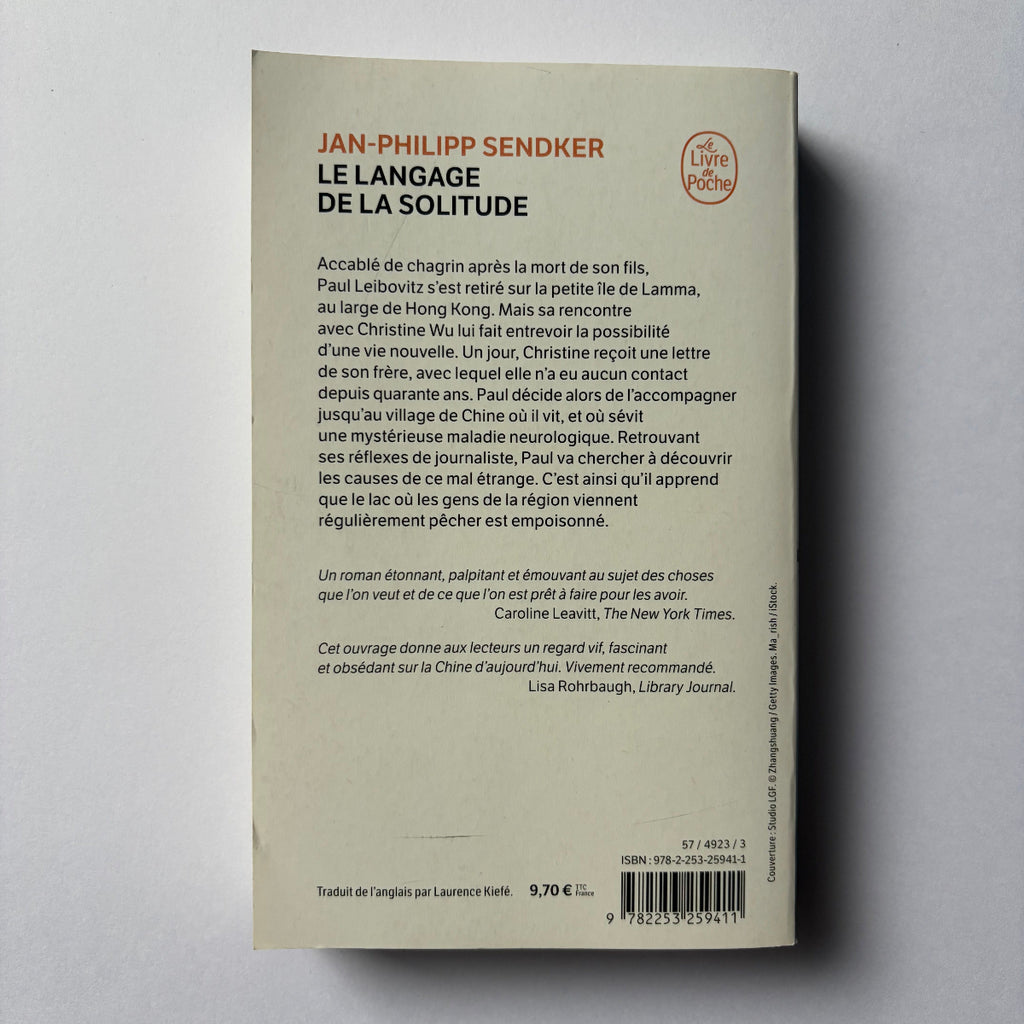 Le langage de la solitude - Jan-Philipp Sendker