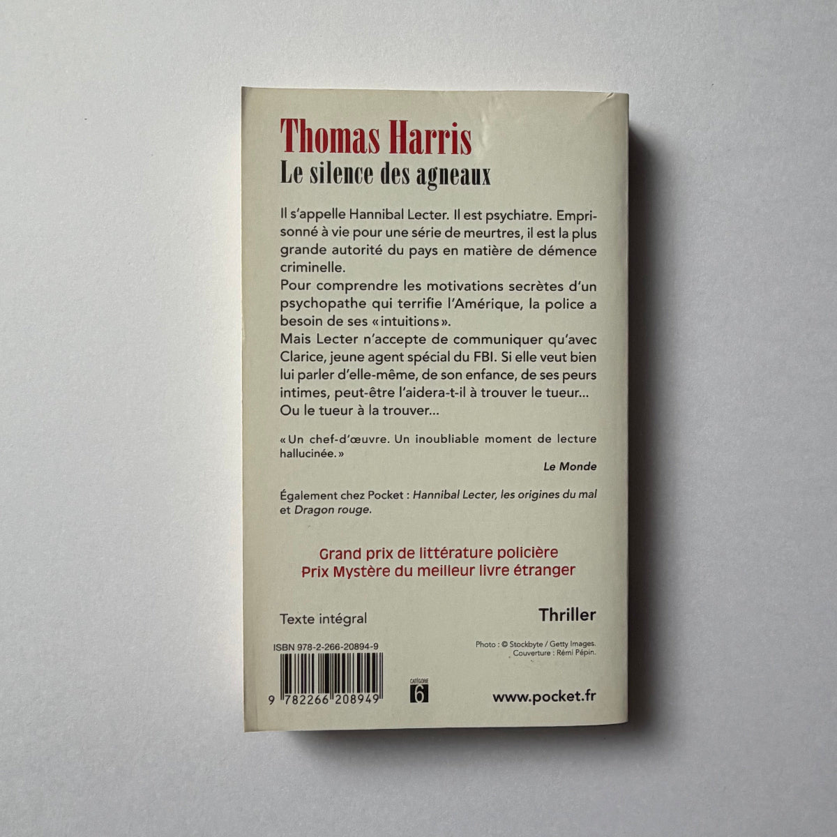 Le silence des agneaux - Thomas Harris