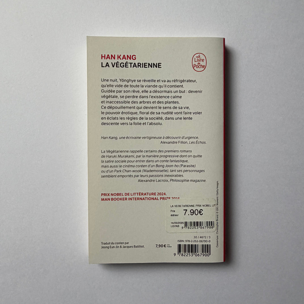 La Végétarienne - Han Kang