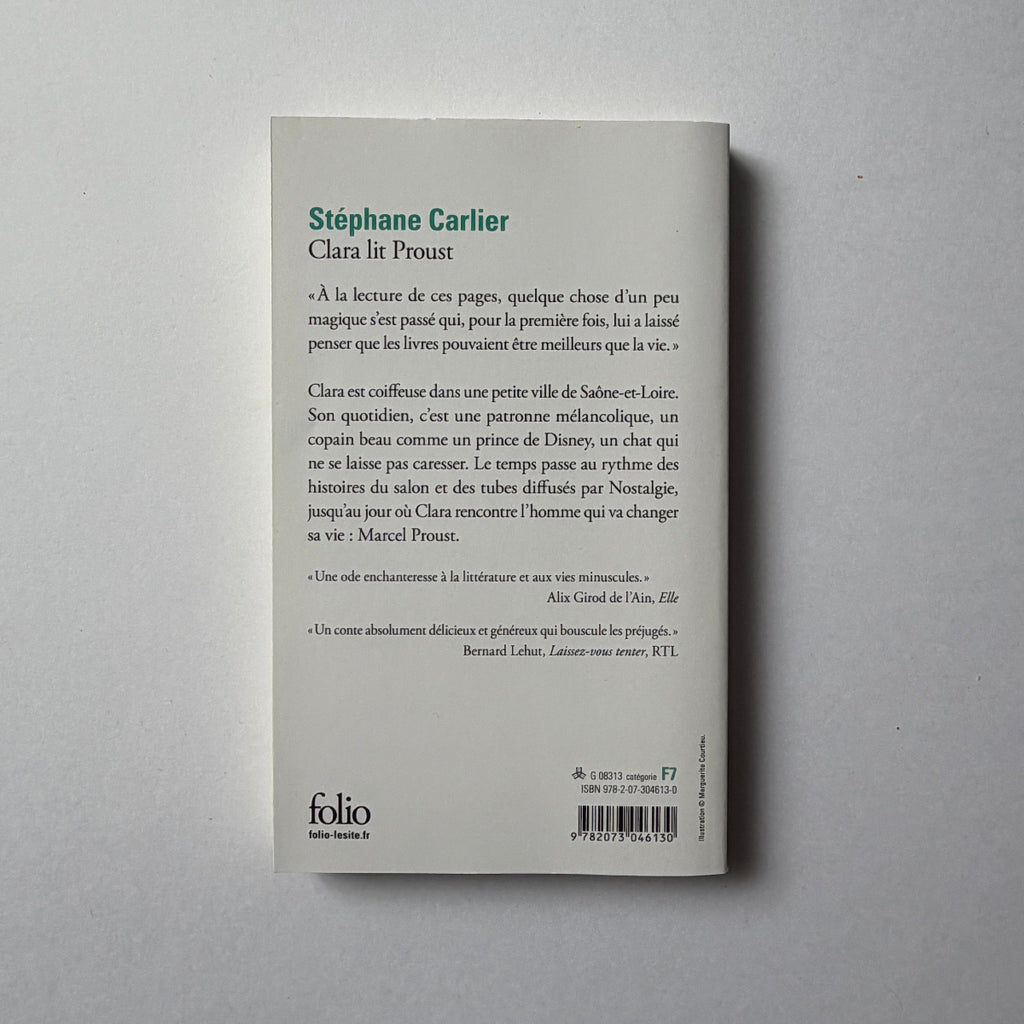 Clara lit Proust - Stéphane Carlier
