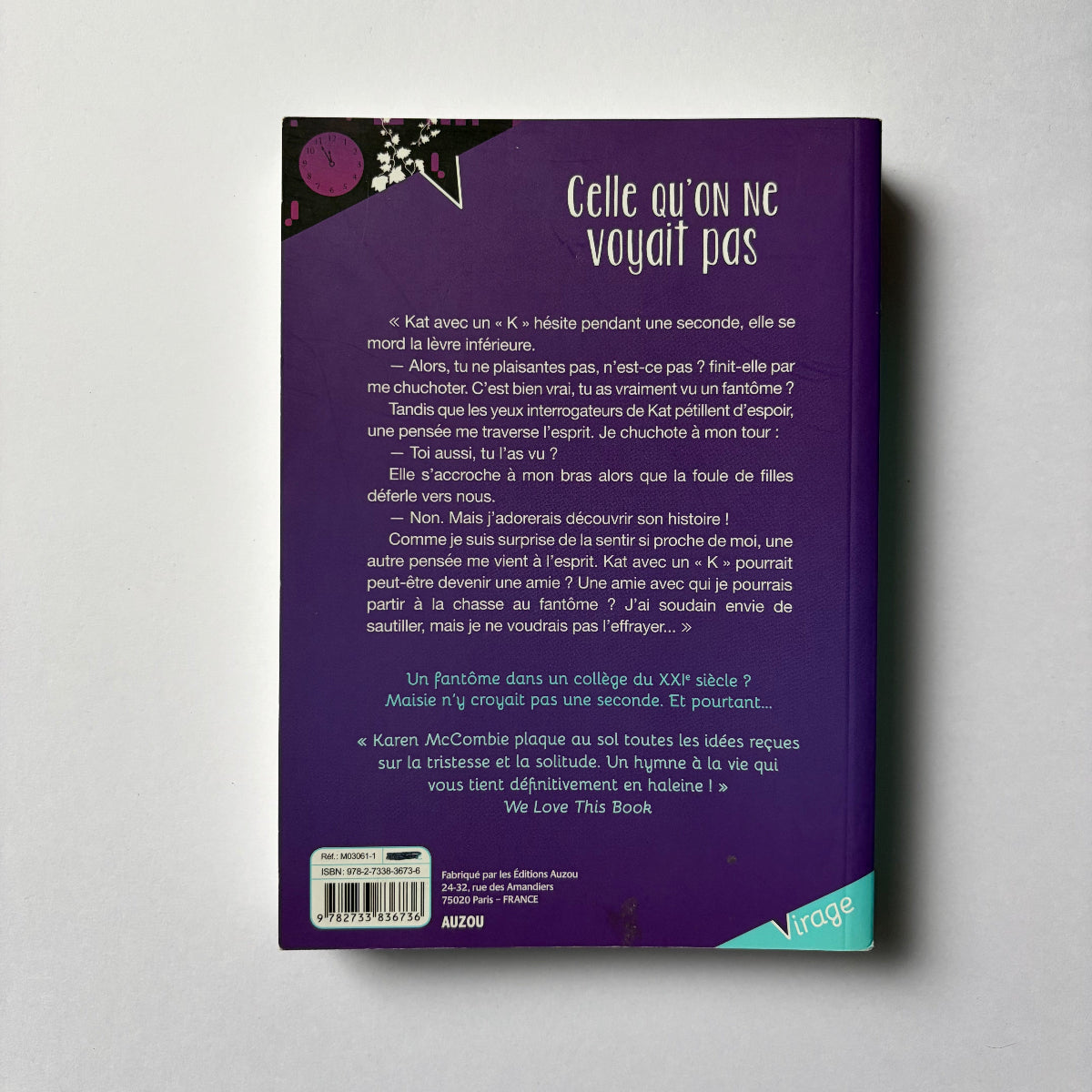 Celle qu’on ne voyait pas - Karen McCombie