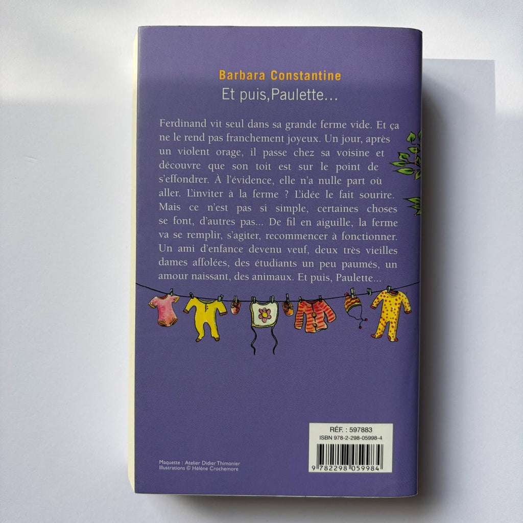 Et puis, Paulette… - Barbara Constantine