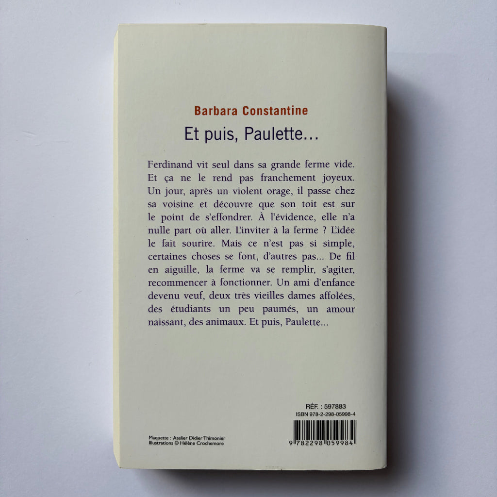 Et puis, Paulette… - Barbara Constantine