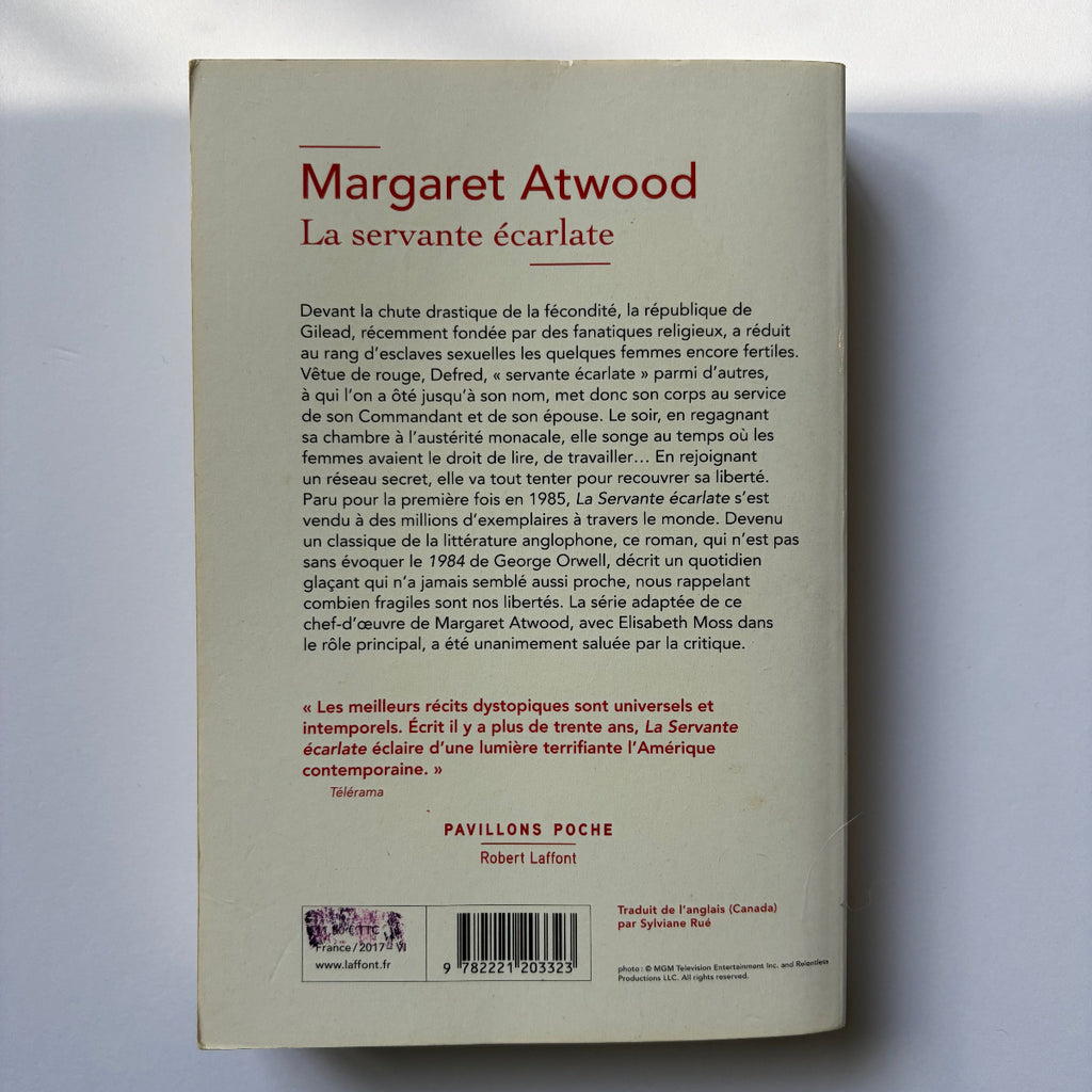La servante écarlate (The Handmaid’s Tale) - Margaret Atwood