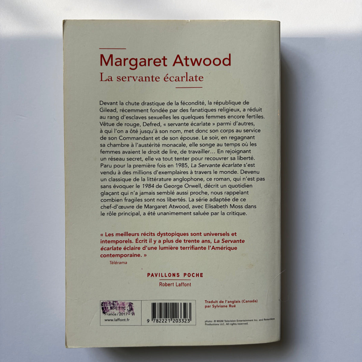 La servante écarlate (The Handmaid’s Tale) - Margaret Atwood
