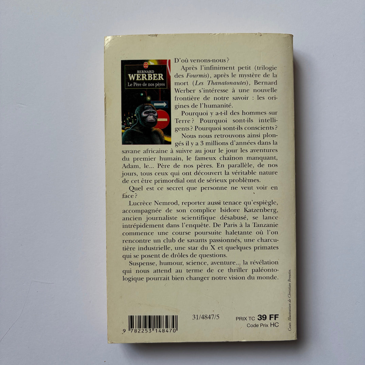 Le Père de nos pères - Bernard Werber