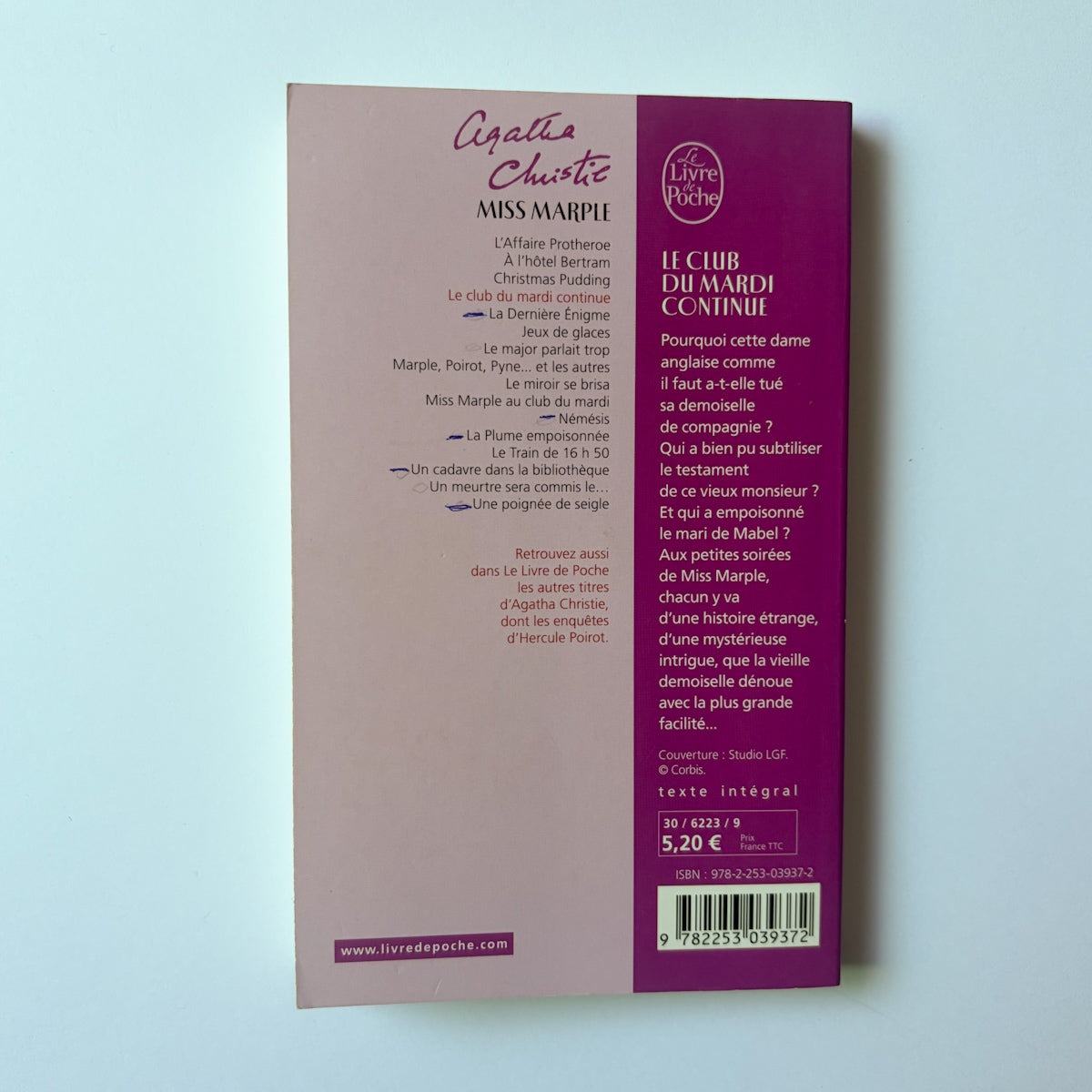 Le club du mardi continue - Agatha Christie