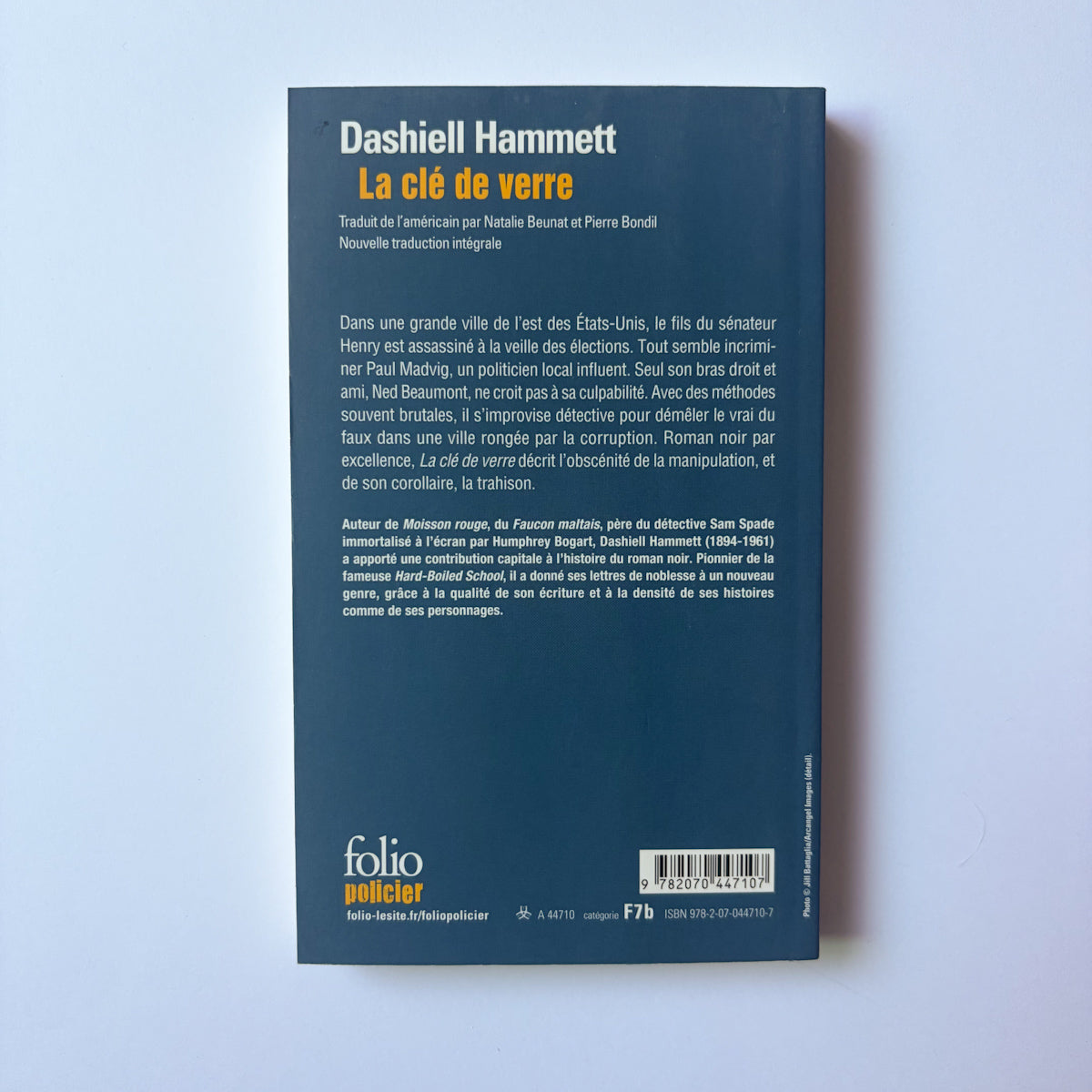 La clé de verre - Dashiell Hammet