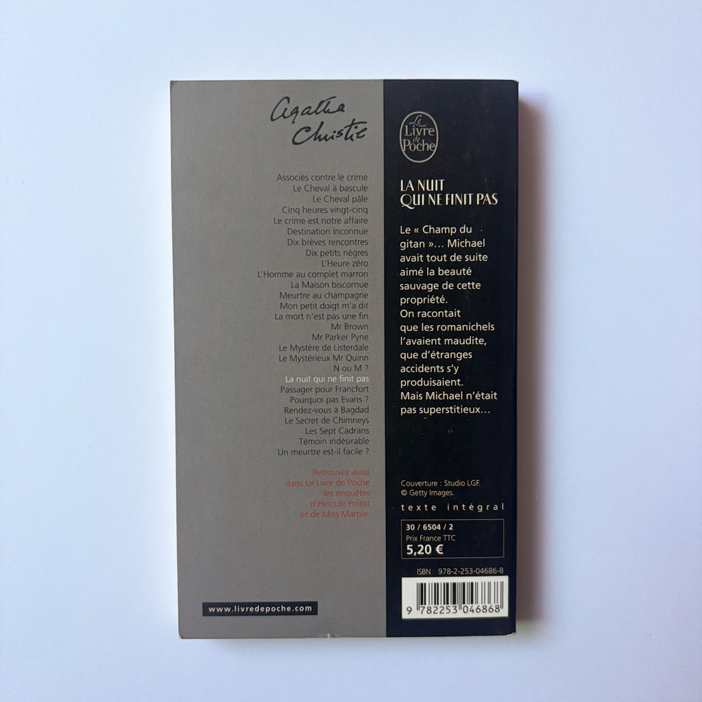 La nuit qui ne finit pas - Agatha Christie